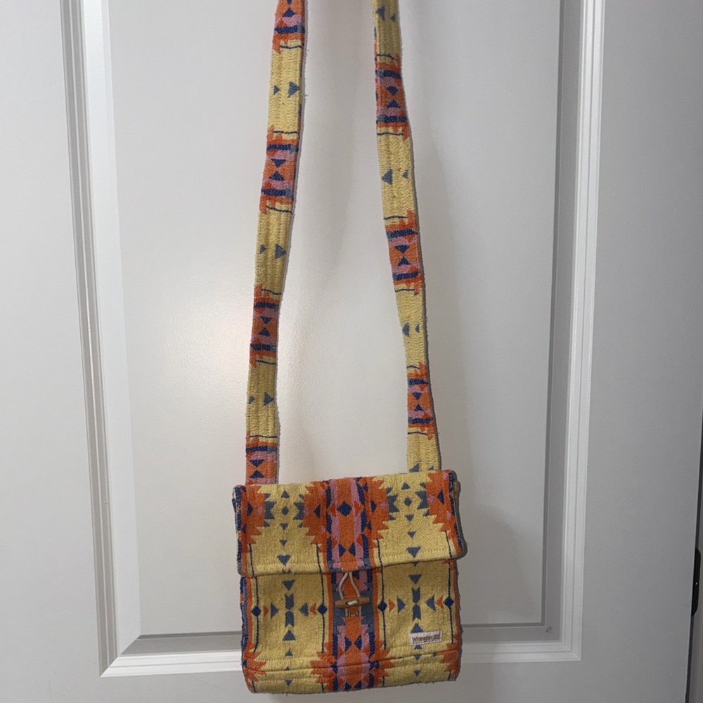 Wrangler Yellow and Orange Patterned Women's Bag